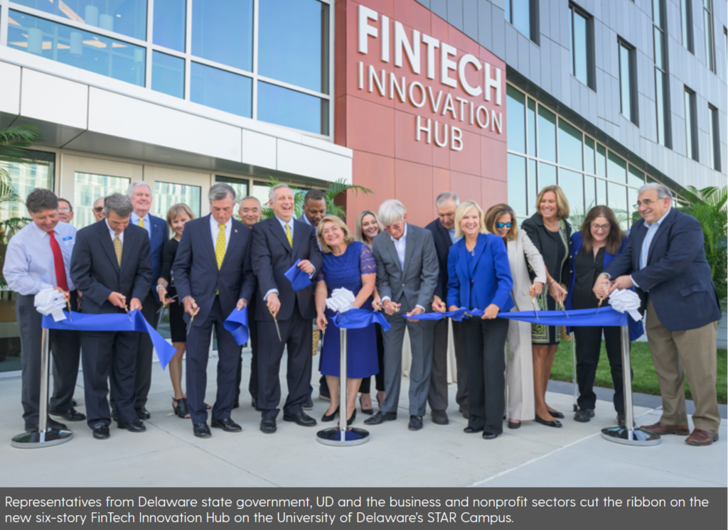 fintech hub ribbon cutting pic